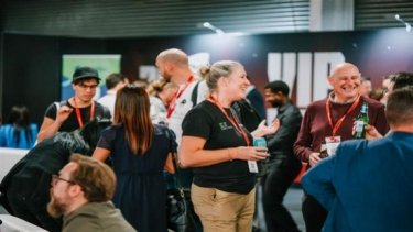 Cybersecurity Professionals Check In at Infosecurity Europe Registration Desks