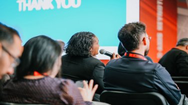 Cybersecurity Professionals Check In at Infosecurity Europe Registration Desks